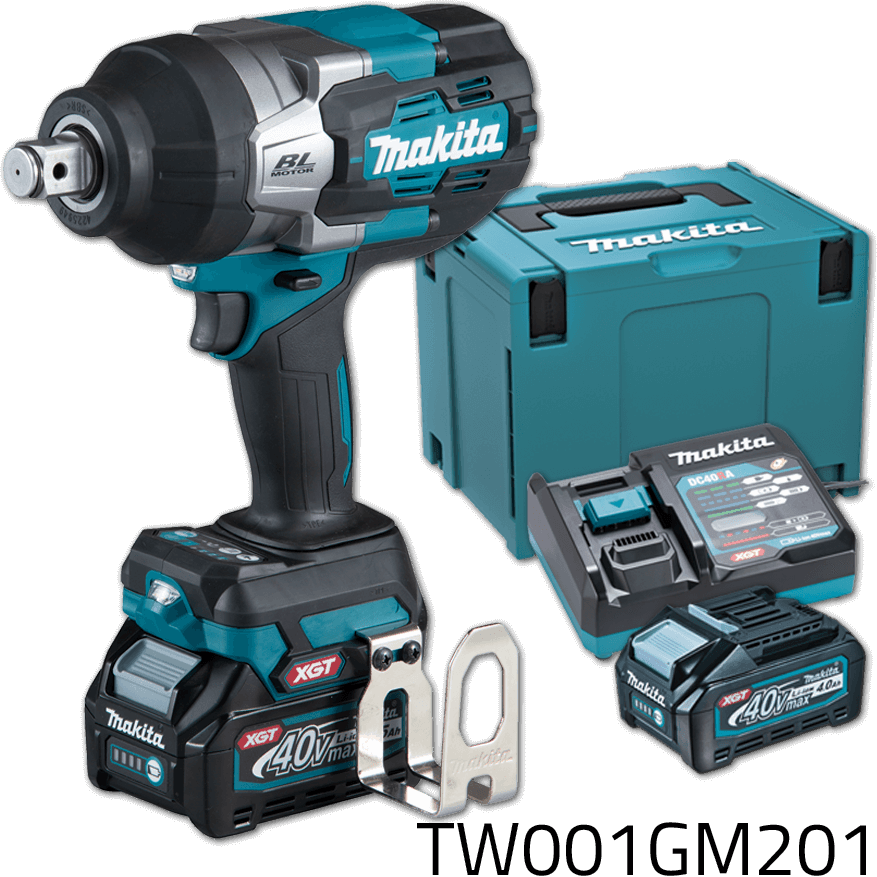 Makita TW001GM201 40V Cordless Impact Wrench 1800Nm XGT | Makita by KHM Megatools Corp. Makita TW001GM201 40V Cordless Impact Wrench 1800Nm XGT | Makita by KHM Megatools Corp.